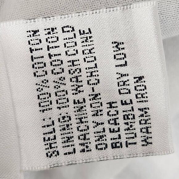 Talbots printed pleated skirt size 18 navy blue white - Picture 4 of 4